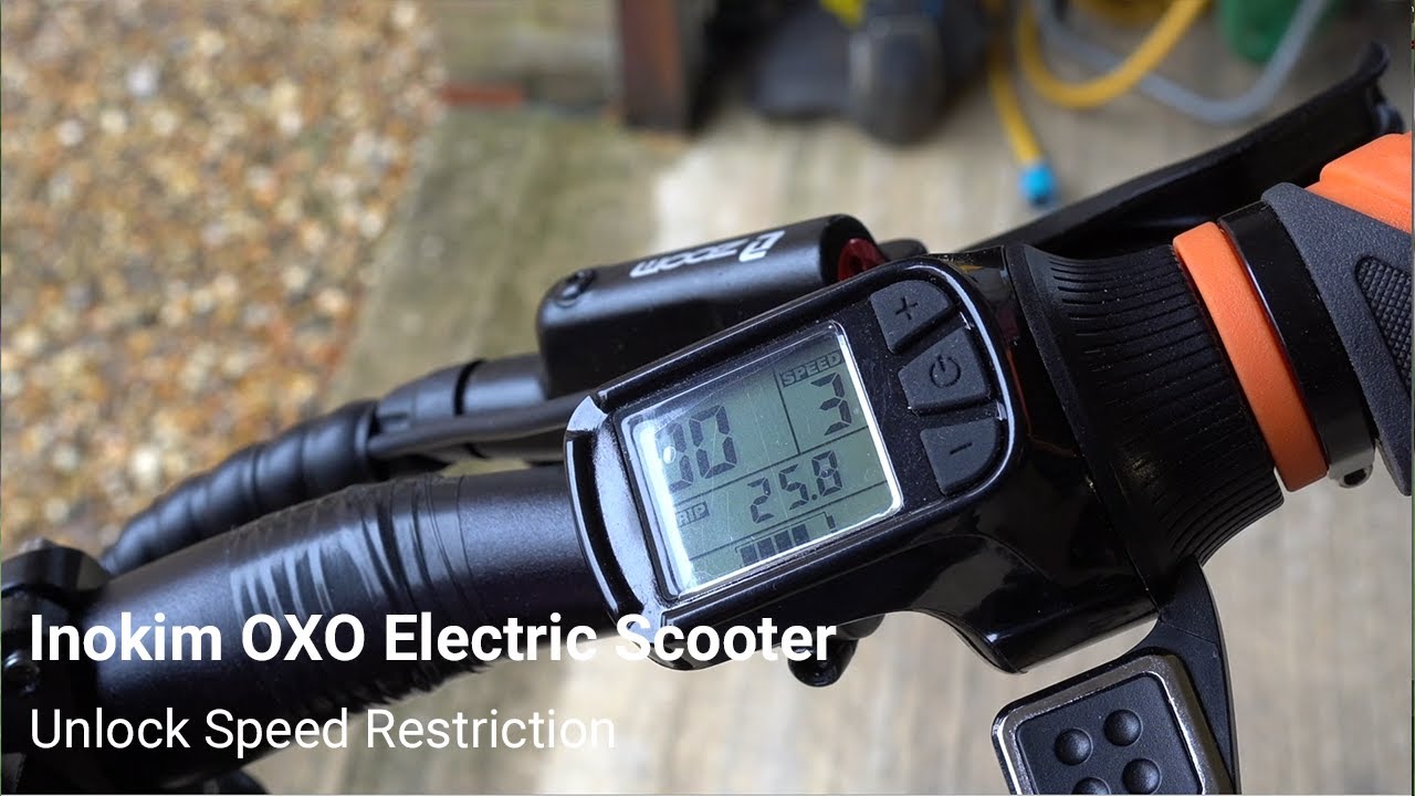 Inokim OXO Electric Scooter - Unlock Full Speed