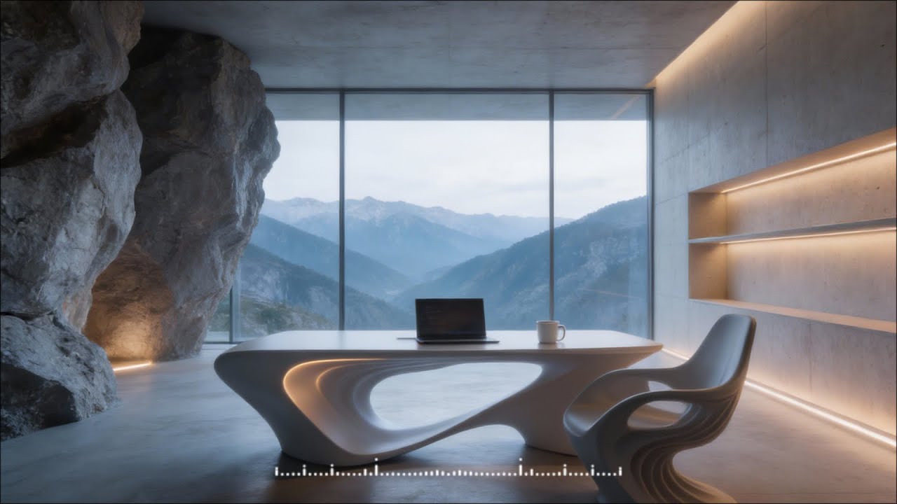 Silent Productivity Field | Immersive BGM for Study & Work