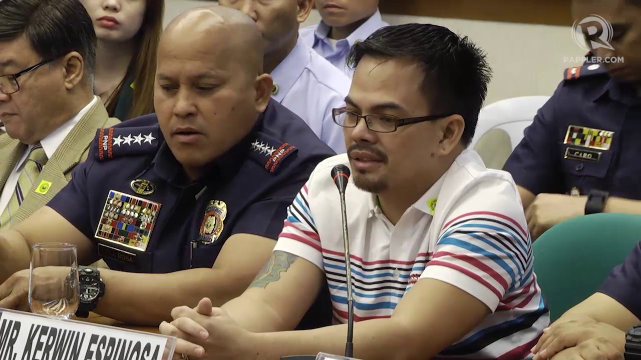 Kerwin Espinosa: Cop who led operations vs dad asked for P3M