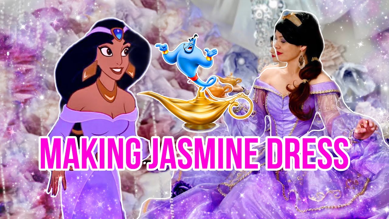 Making Princess Jasmine Purple dress | by Yaffie Dreams Aleks Ponomareva