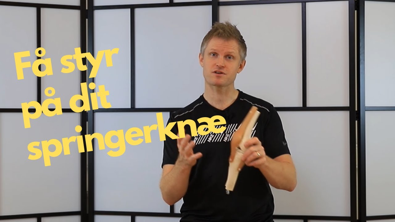 Få styr på dit springerknæ - jumpers knee