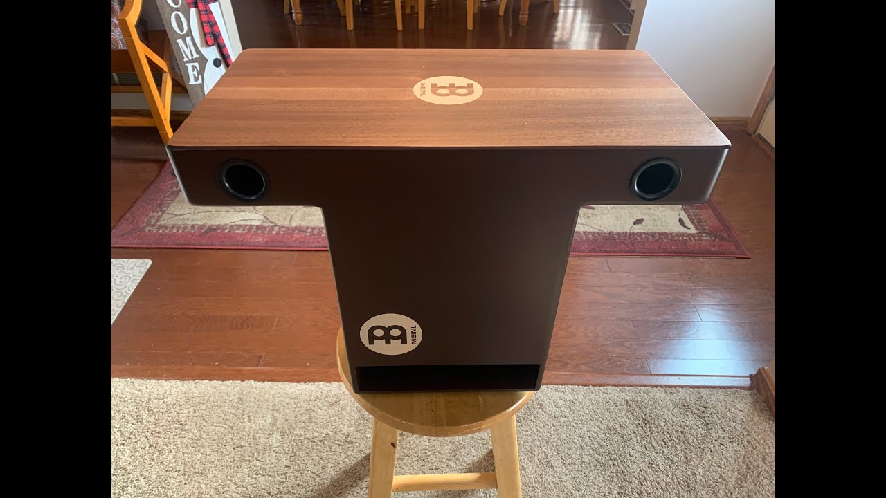 UNBOXING and DEMO of Meinl Slaptop Cajon Box Drum #meinl #cajon #drums #latinpercussion