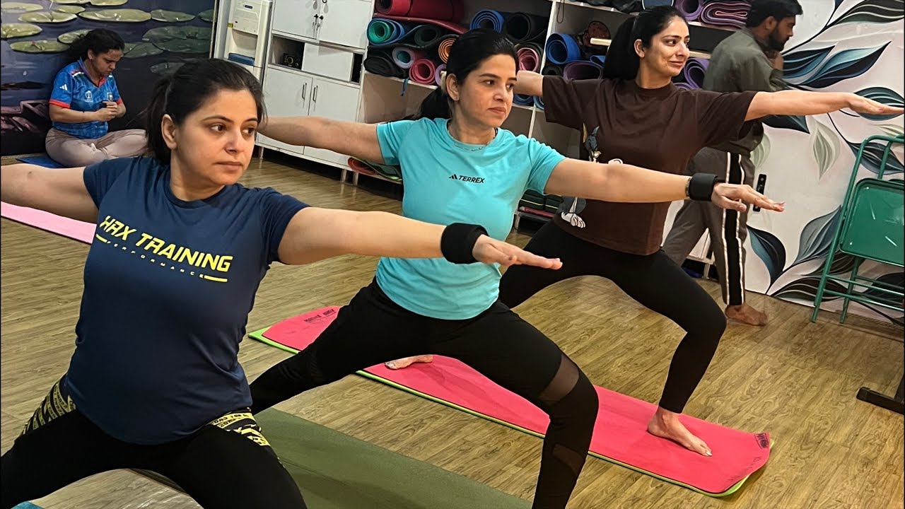 Vedic Life Yoga is live good for cholesterol BP and Heart health. #yoga #exercise #live