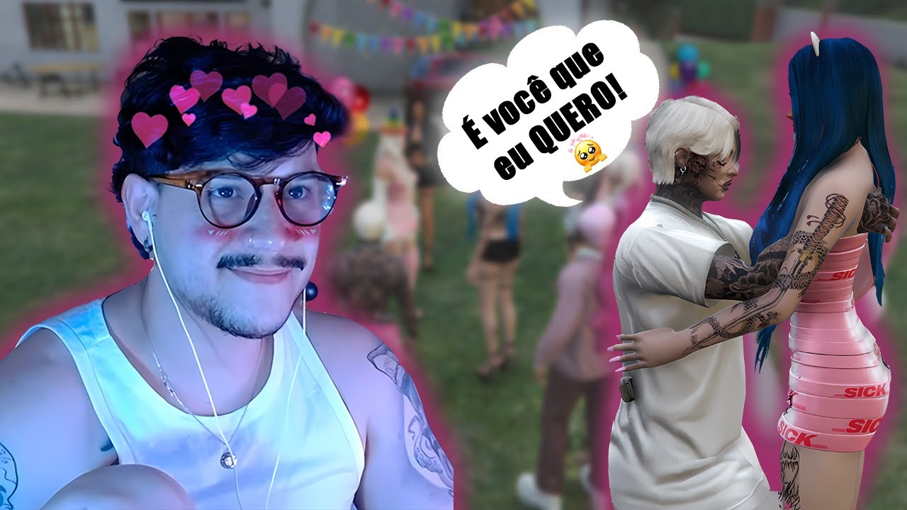 🥰😍 ME DECLAREI PRA ELA NO ANIVERSÁRIO DA LUISA - [POBRETHON DIA 4]