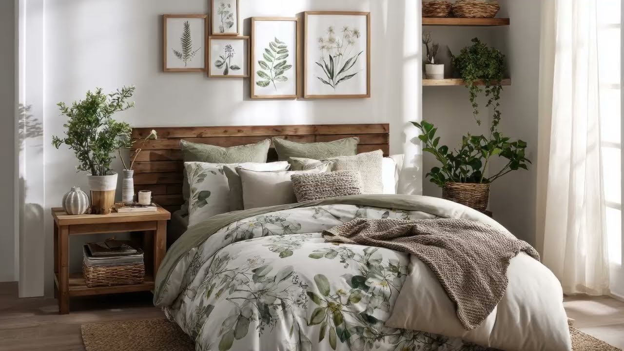 Modern Farmhouse Bedroom Decor Ideas: Warm, Cozy, and Perfect for a Stylish Fall Look