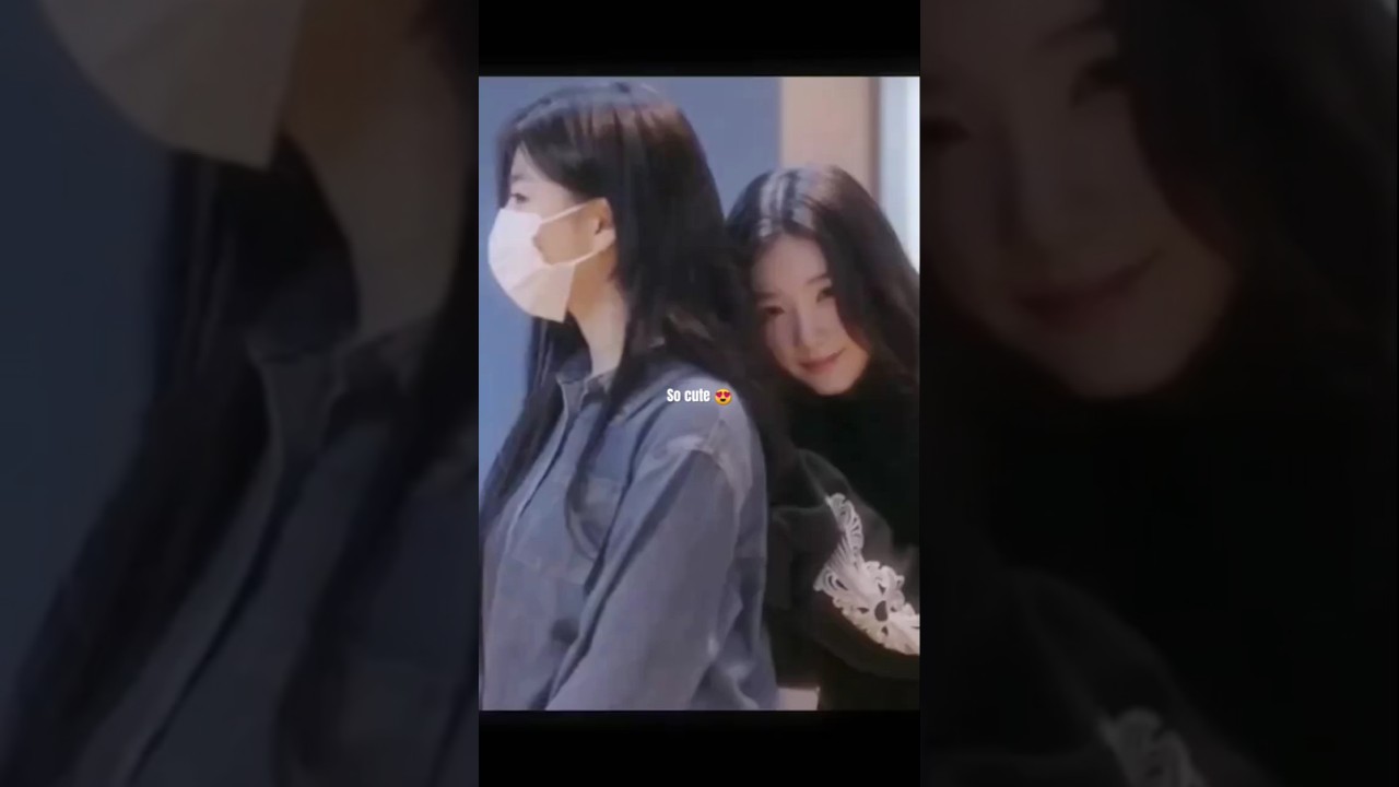 That's so cute 😍 Yooyeon Sohyun ❤️🦊 #triples #sohyun #yooyeon