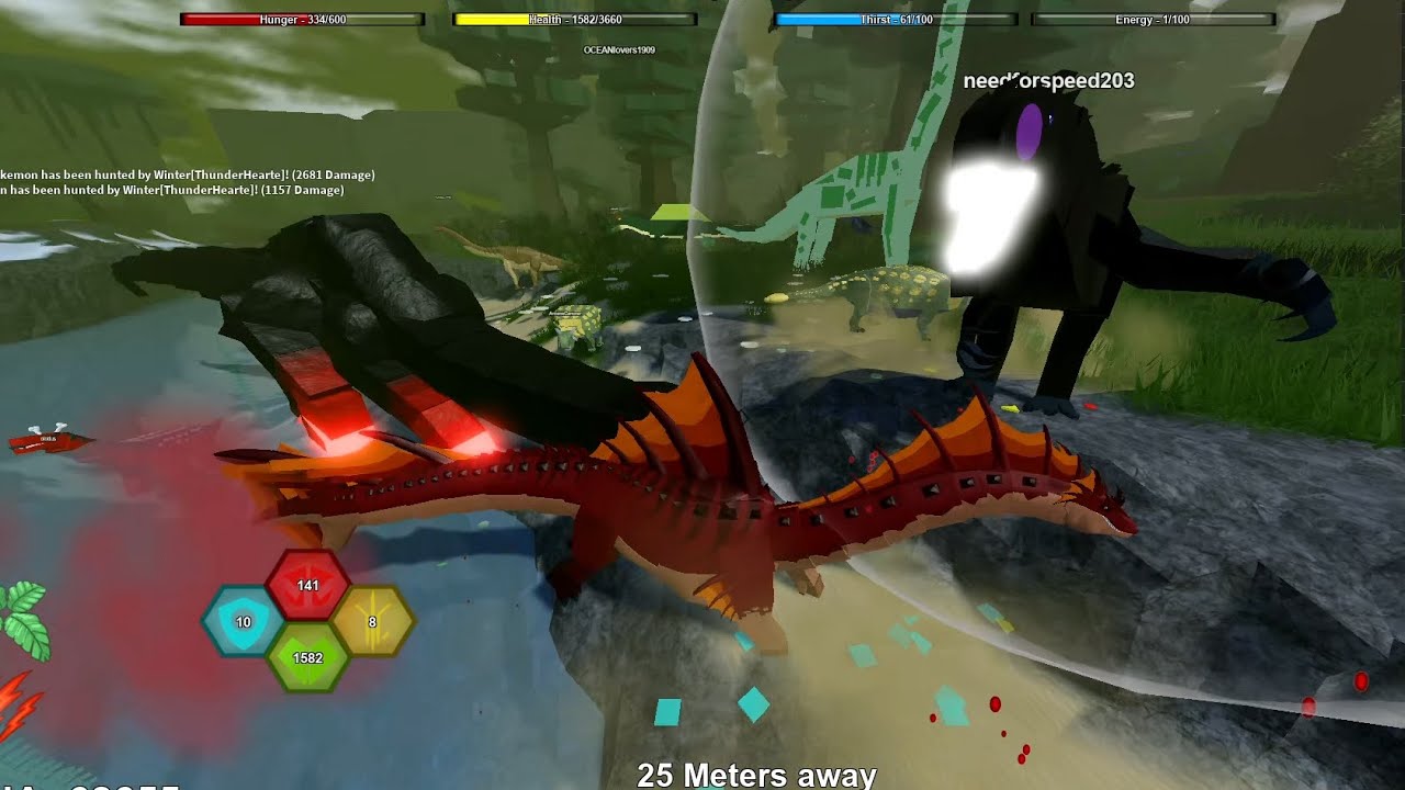 Dinosaur Simulator - War Video