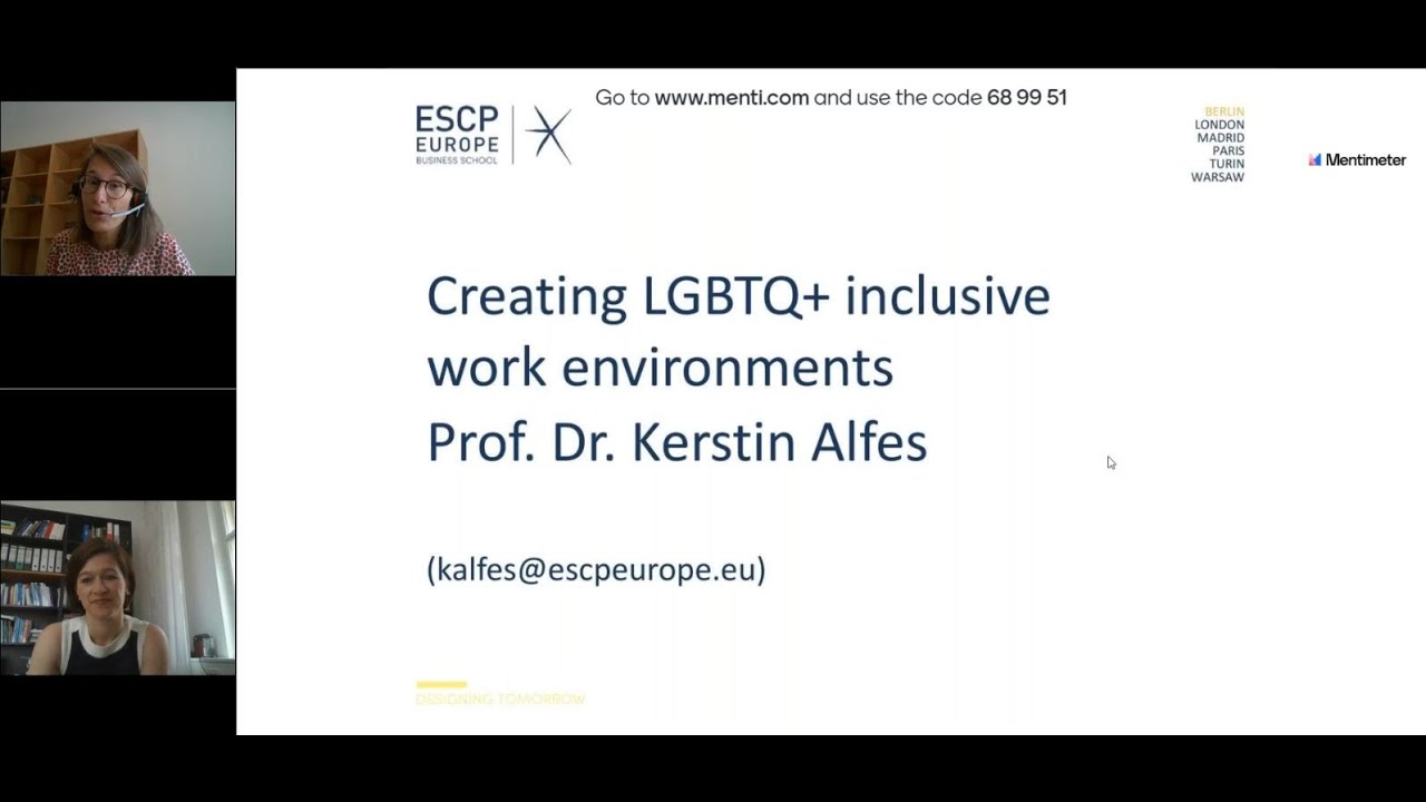 [MASTERCLASS] Creating LGBTQ inclusive work environments