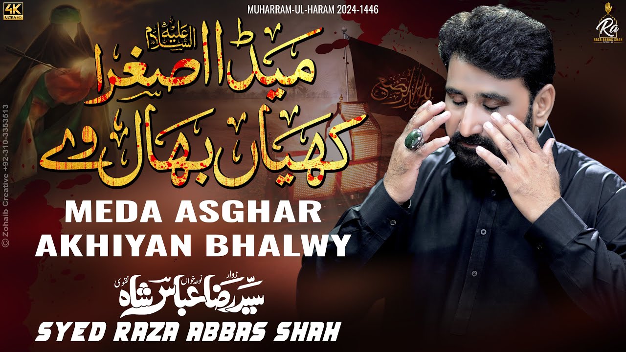 Meda Asghar Akhiyan Bhalwy | Syed Raza Abbas Shah | Nohay 2024 Lori | Muharram Nohay 2024-1446