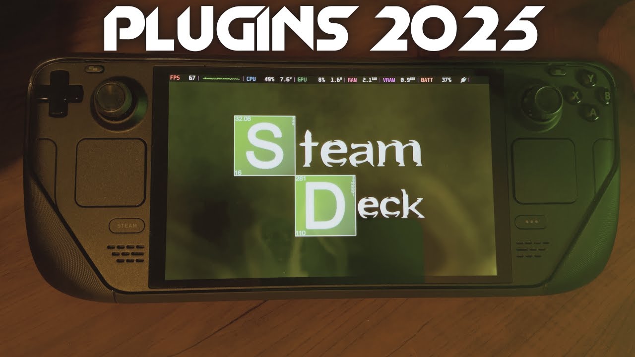VOCE PRECISA DOS PLUGINS DO STEAM DECK EM 2025: OS MELHORES