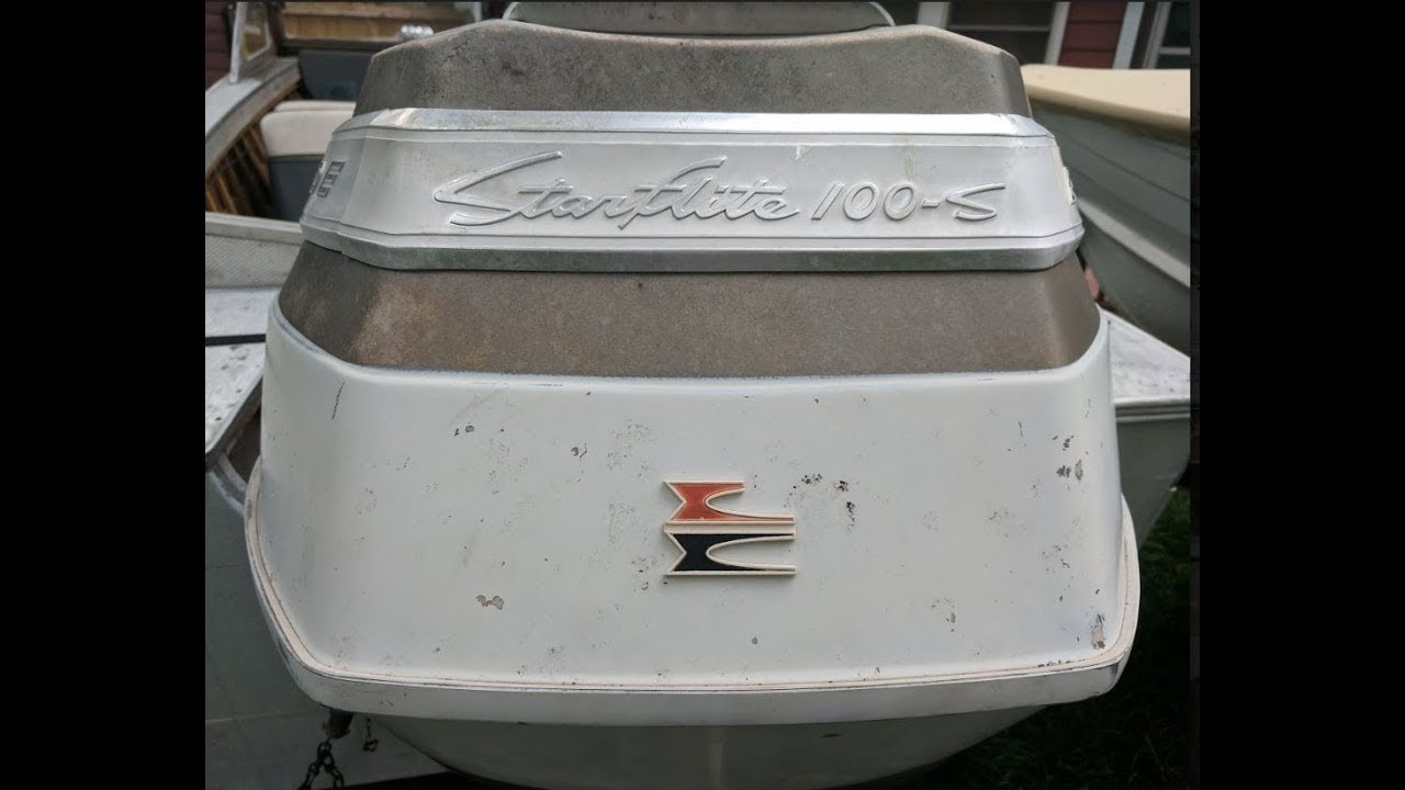 1966 Evinrude Starflite 100-S Lake Test