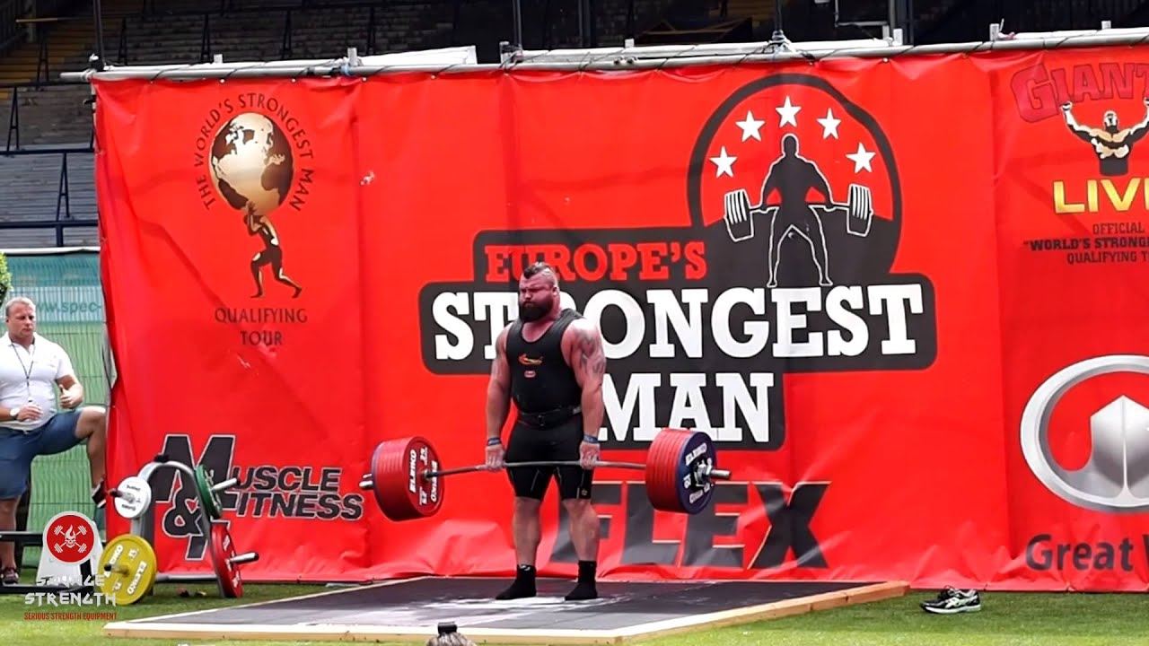 Eddie Hall's 420kg deadlift at the World Deadlift Championships 2014