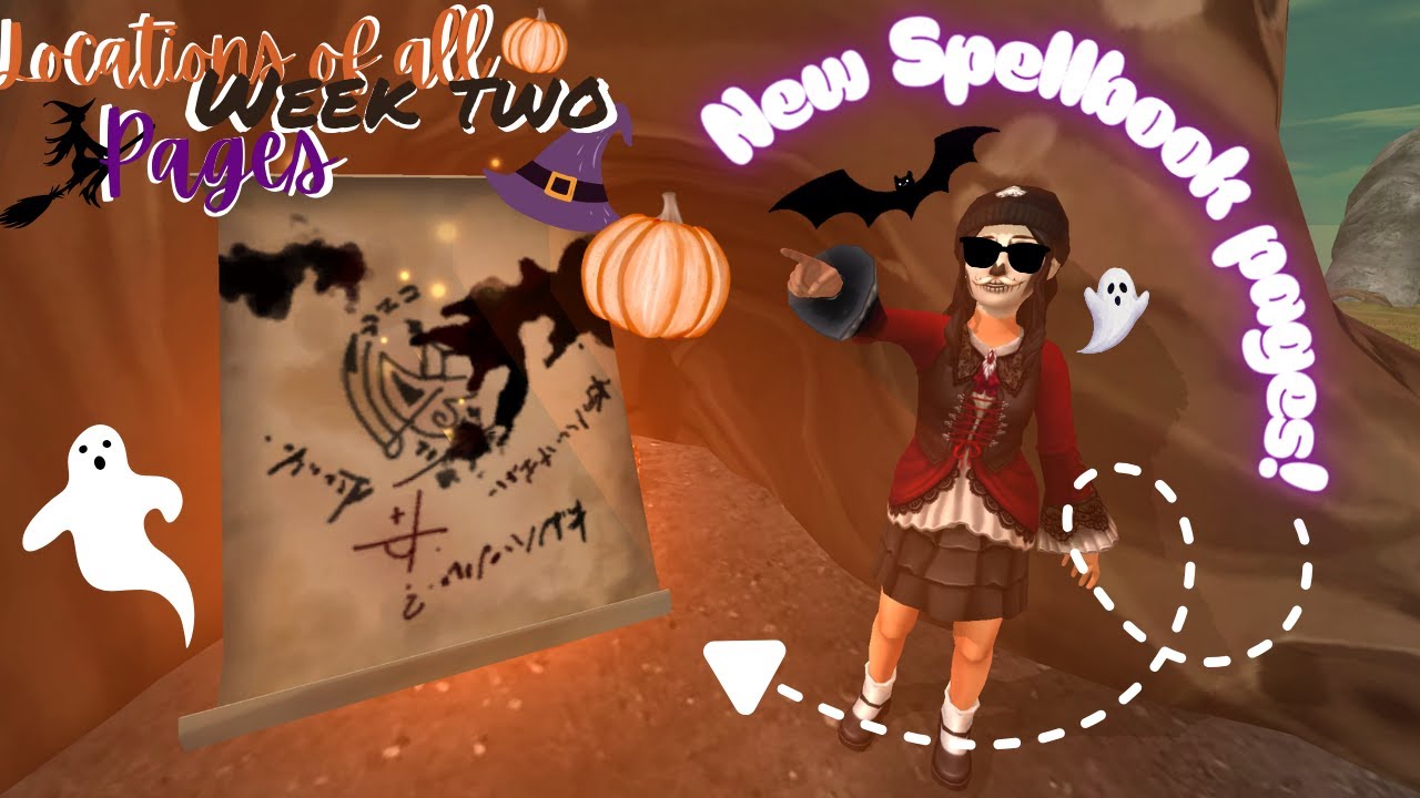Star Stable - All Week 2 Spell book page locations!🦇|| Sso Halloween ||