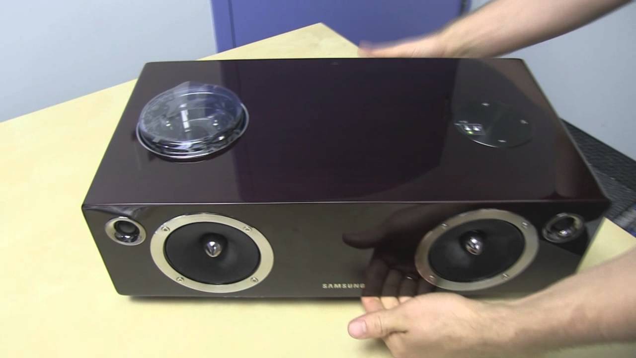 Samsung DA-E750 Wireless Speakers with Dock iPod iPhone Galaxy S2 S3 Unboxing & Test Linus Tech Tips