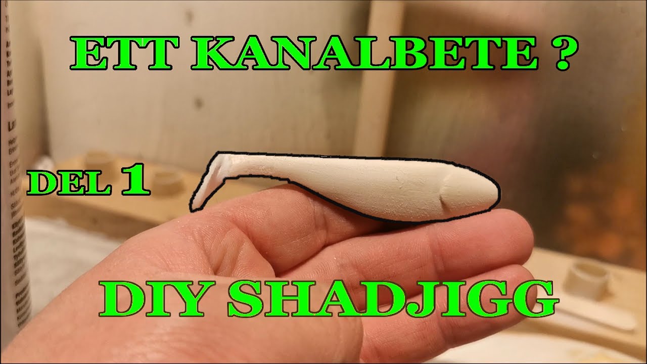 BETESBYGGE - HUR MAN GÖR EN JIGG FRÅN GRUNDEN. ( GUMMIBETE )  UNBOXING?  [ Kanalbete del 1 ]