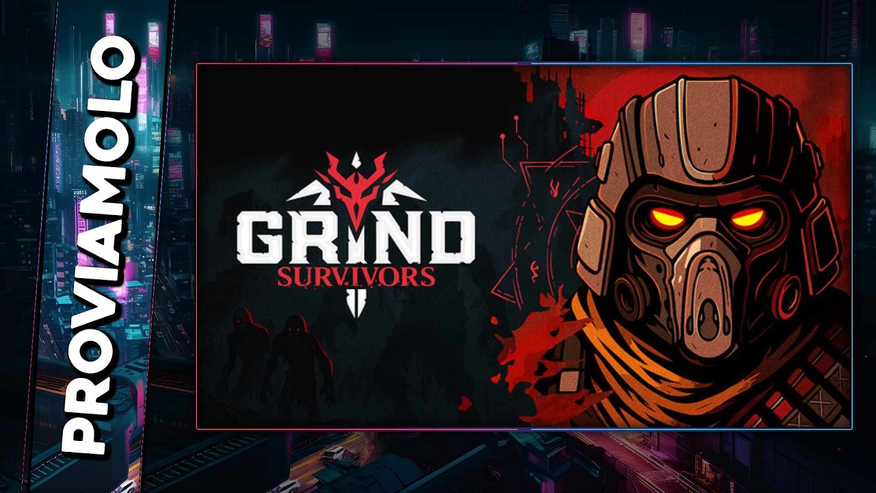 UN SURVIVORS-LIKE ALLA DOOM! ▶ GRIND SURVIVORS Gameplay ITA - PROVIAMOLO!