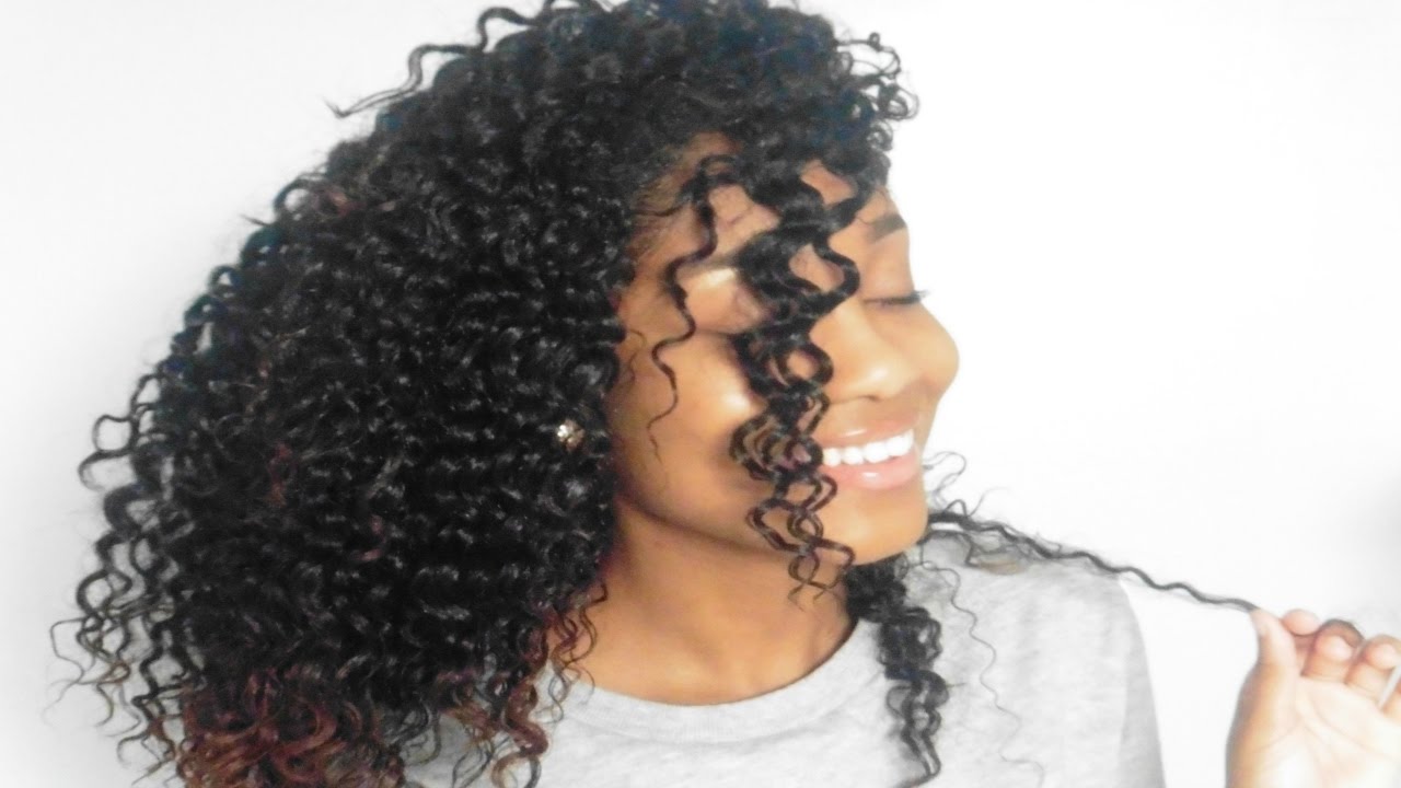 Flat Braid Out (Transitioning Natural Hair) | Step by Step