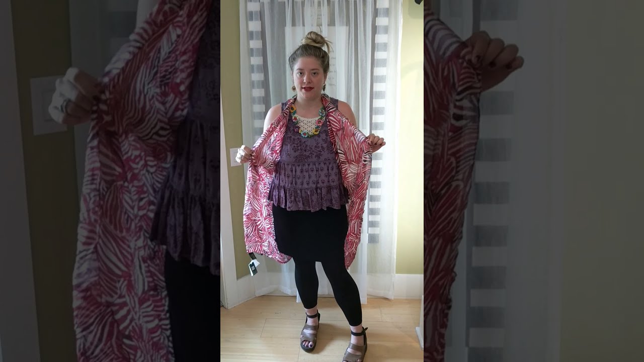 How To Tie a Scarf Into a Vest!