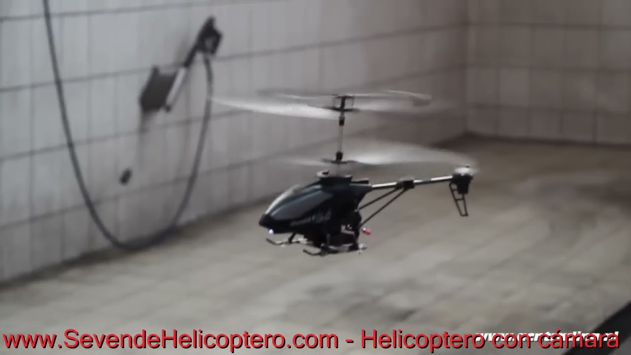 HELICOPTERO TELEDIRIGIDO RC CON CAMARA