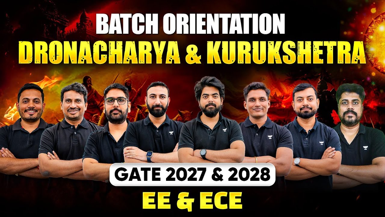 BATCH ORIENTATION For GATE 2027 & 2028 | EE & ECE | UNACADEMY