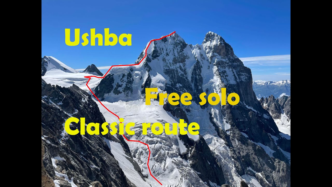 Восхождение на гору Ушба. Climbing mt. Ushba.