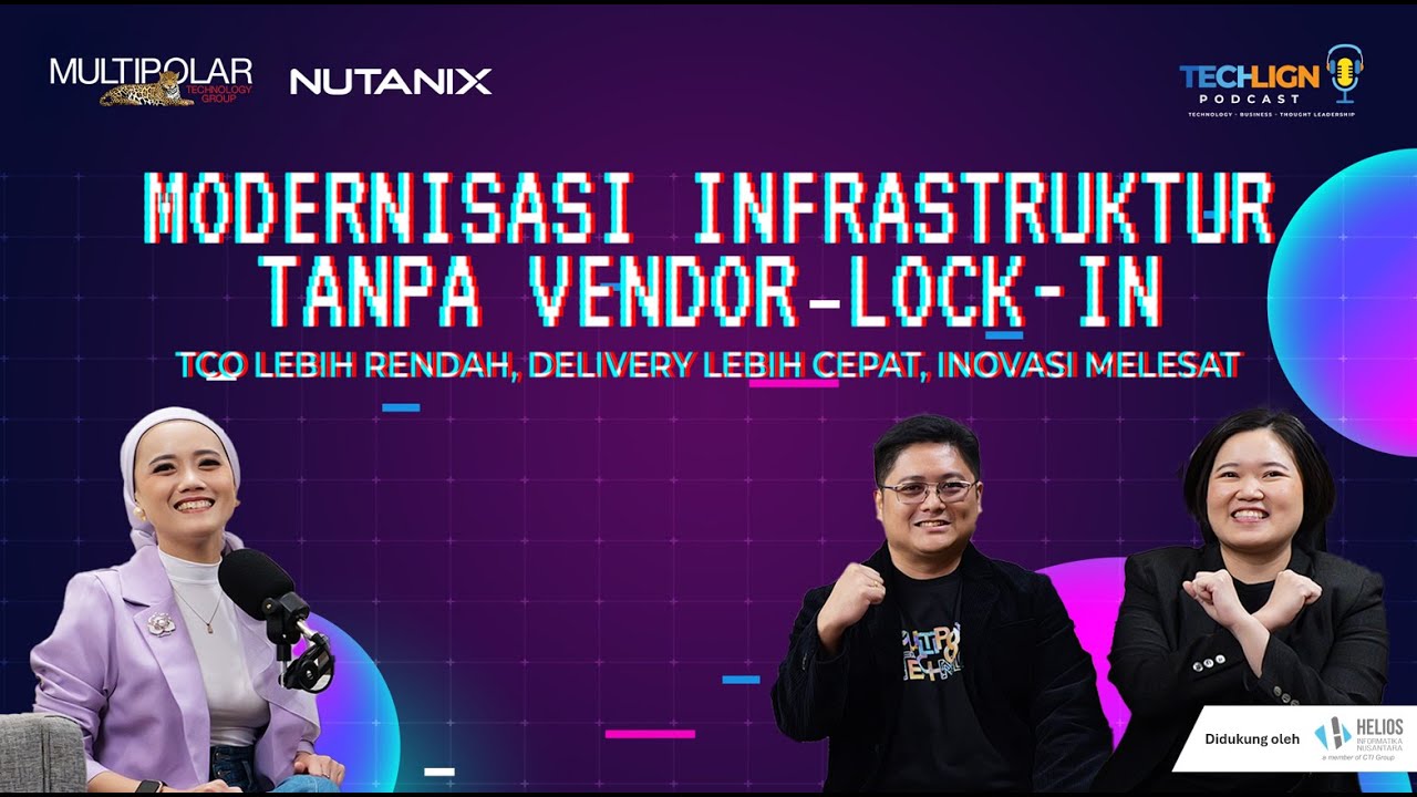 Modernisasi Infrastruktur Tanpa Vendor Lock-In: TCO Lebih Rendah, Delivery Lebih Cepat, Inovasi Maju