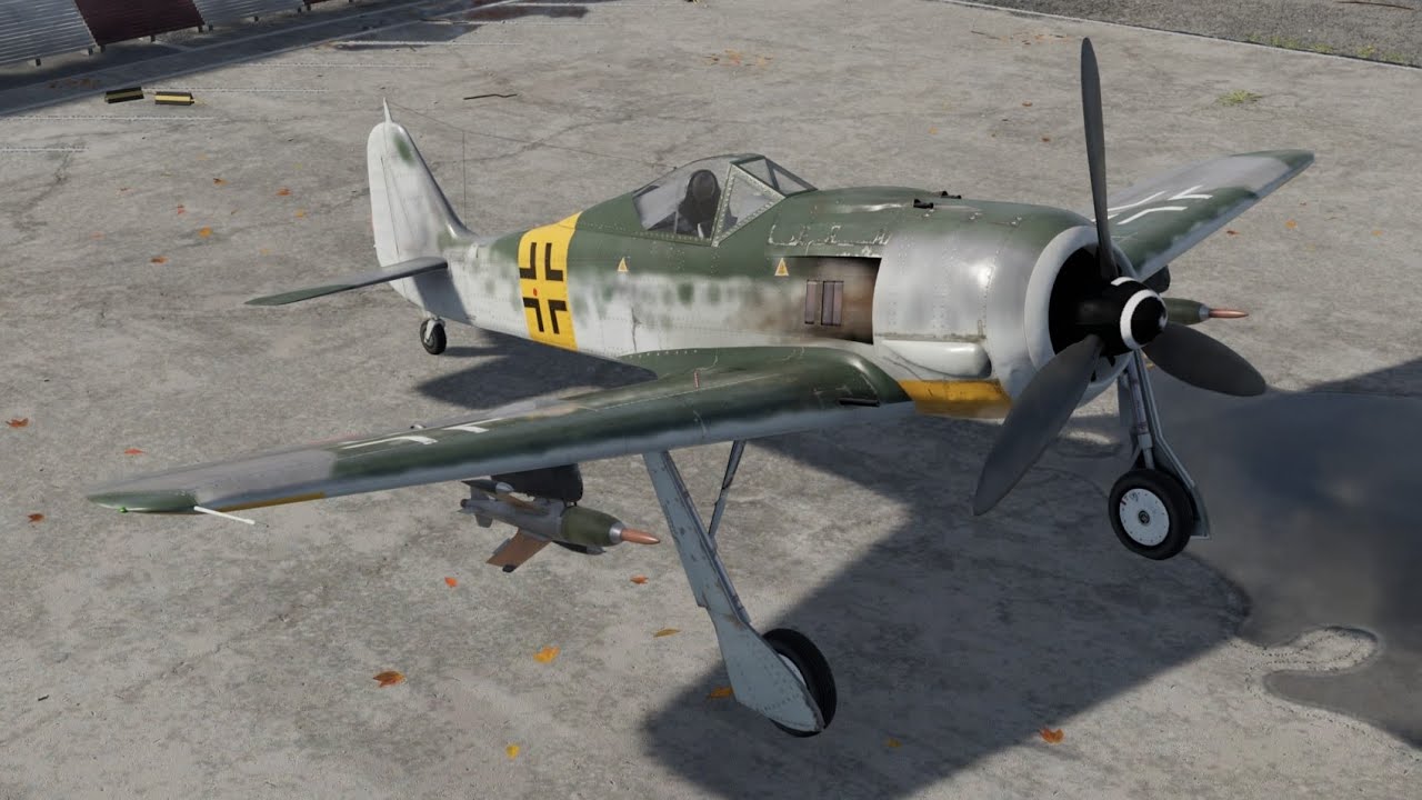 War Thunder | Fw 190 F-8 