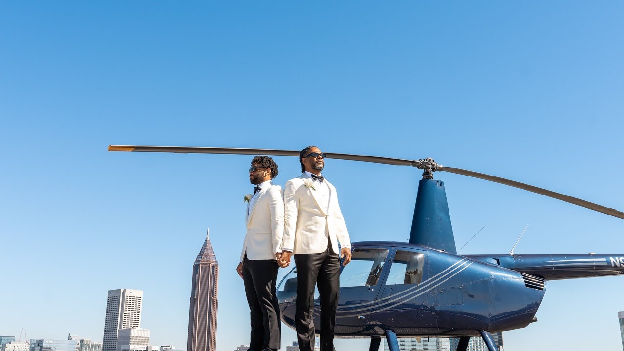 A Love That Takes Flight | Eddie + Darrell | Ventanas  Atlanta, GA #wedding #lgbt