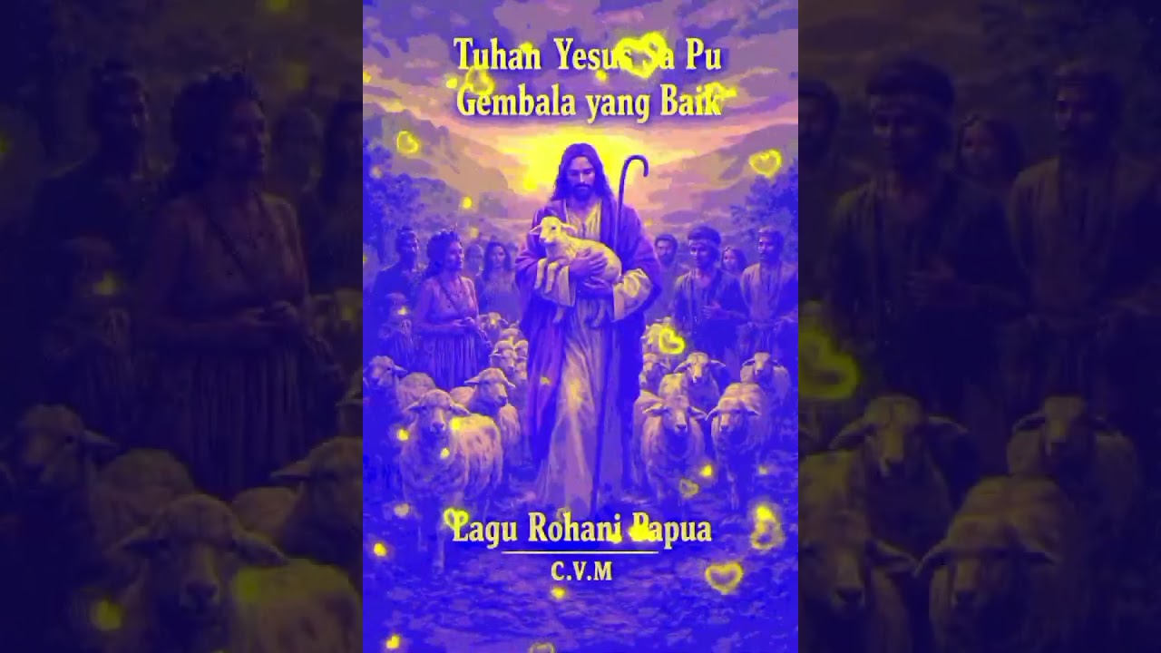 TUHAN YESUS SA PU GEMBALA YANG BAIK. (LGU. ROHANI PAPUA. C.V.M)