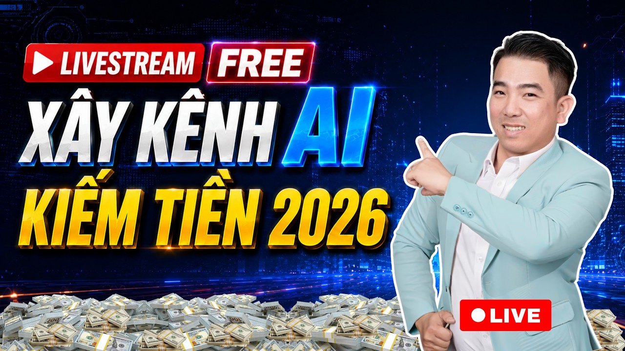 C&aacute;ch L&agrave;m Video AI X&acirc;y K&ecirc;nh YouTube View Ngoại Si&ecirc;u Dễ D&agrave;nh Cho Người Mới!