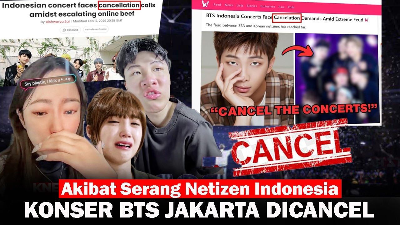 🟥KONSER BTS JAKARTA DI CANCEL !! Nona Yang Di Hina Video Sawah Malah Naik Global Knetz Korea Hancur.