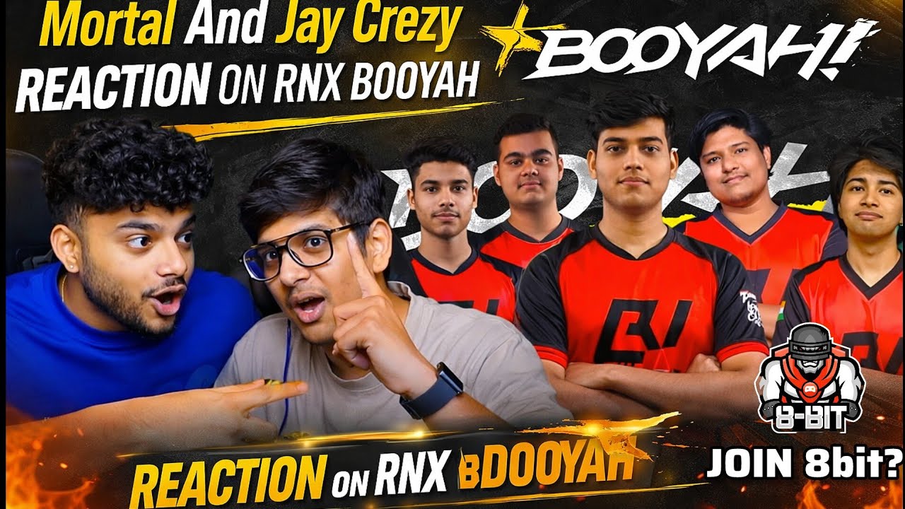 RNX Huge BOOYAH! 😱 Mortal & Jay Breakdown | Free Fire India Cup 2026 | Rnx Join 8bit? 