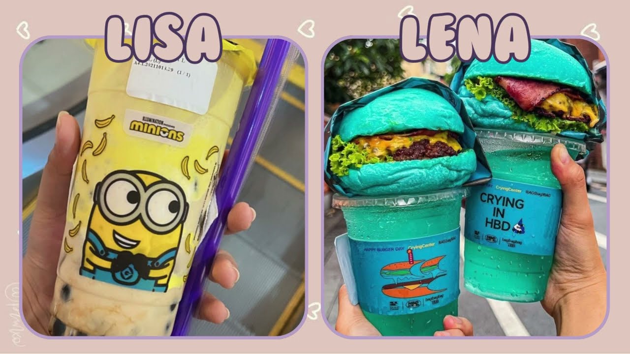 LISA OR LENA (Street Food Edition) #lisa #lena #lisaandlena #streetfood #trending