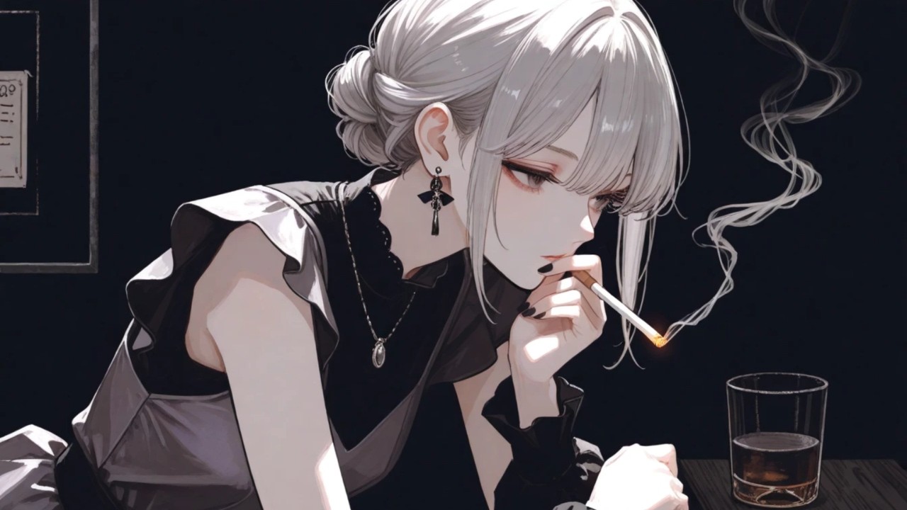 Lofi Jazz Mix - Female Vocals | Late Night – Velvet Noir Elegance