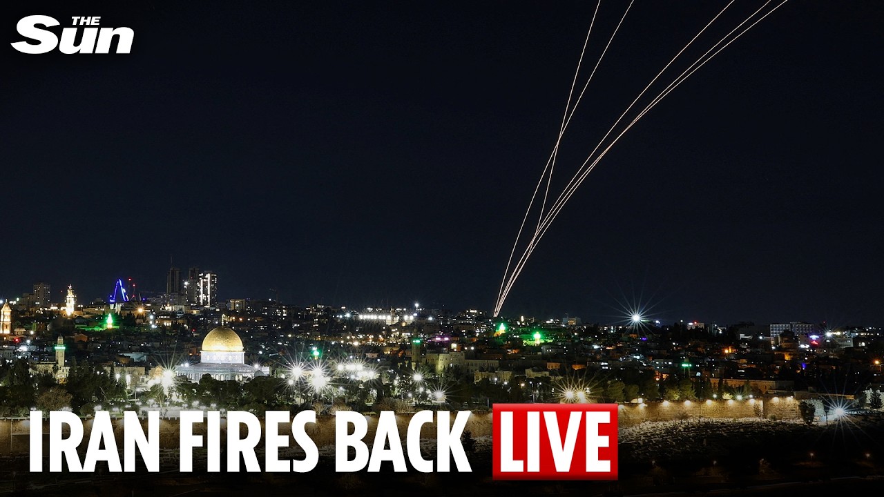 LIVE: Views over Israel as Tehran&rsquo;s latest missile blitz hits Tel Aviv