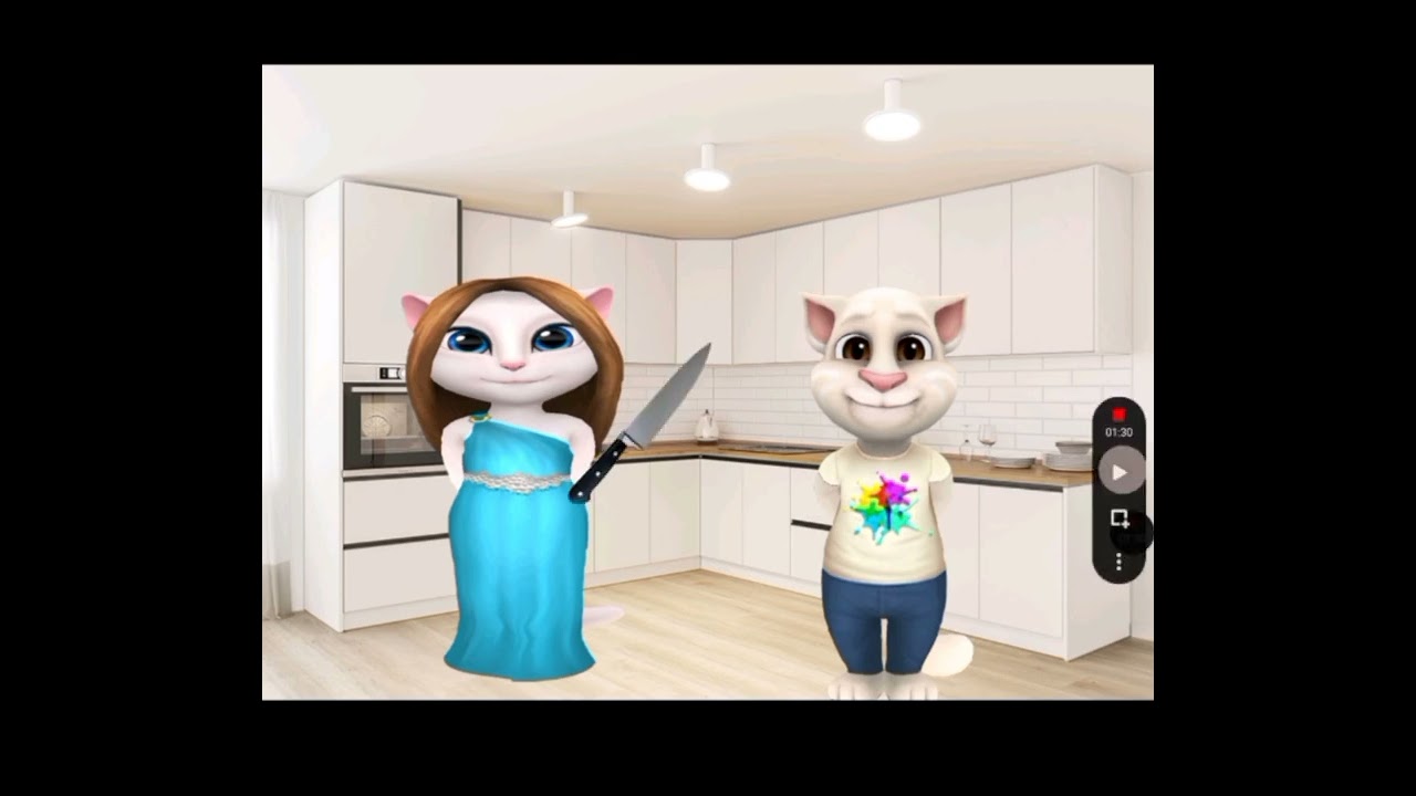 Анджела стала толстой и съела свой дом🏡 Мультик