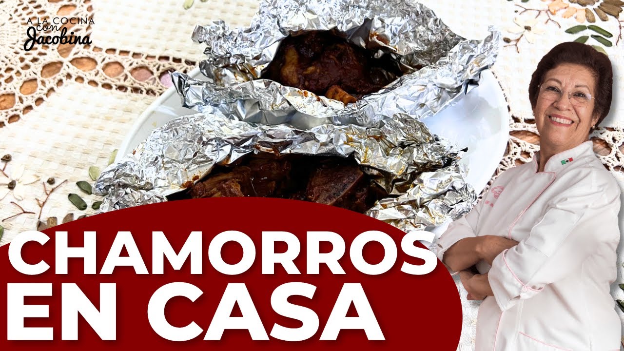 Chamorros fácil y rápidos en casa | Como hacer chamorros al vapor | chamorros en olla express