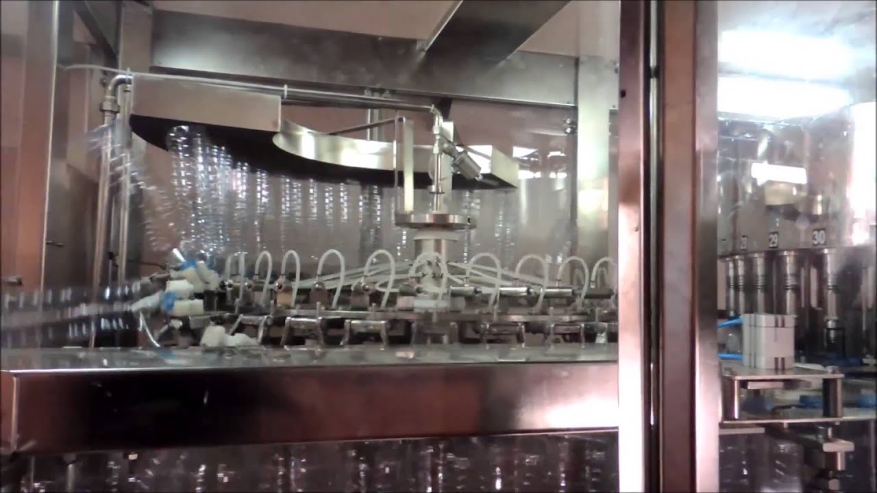 KOMBI MAKINA 12000 bph Complete PET Water Filling Line in LIBYA