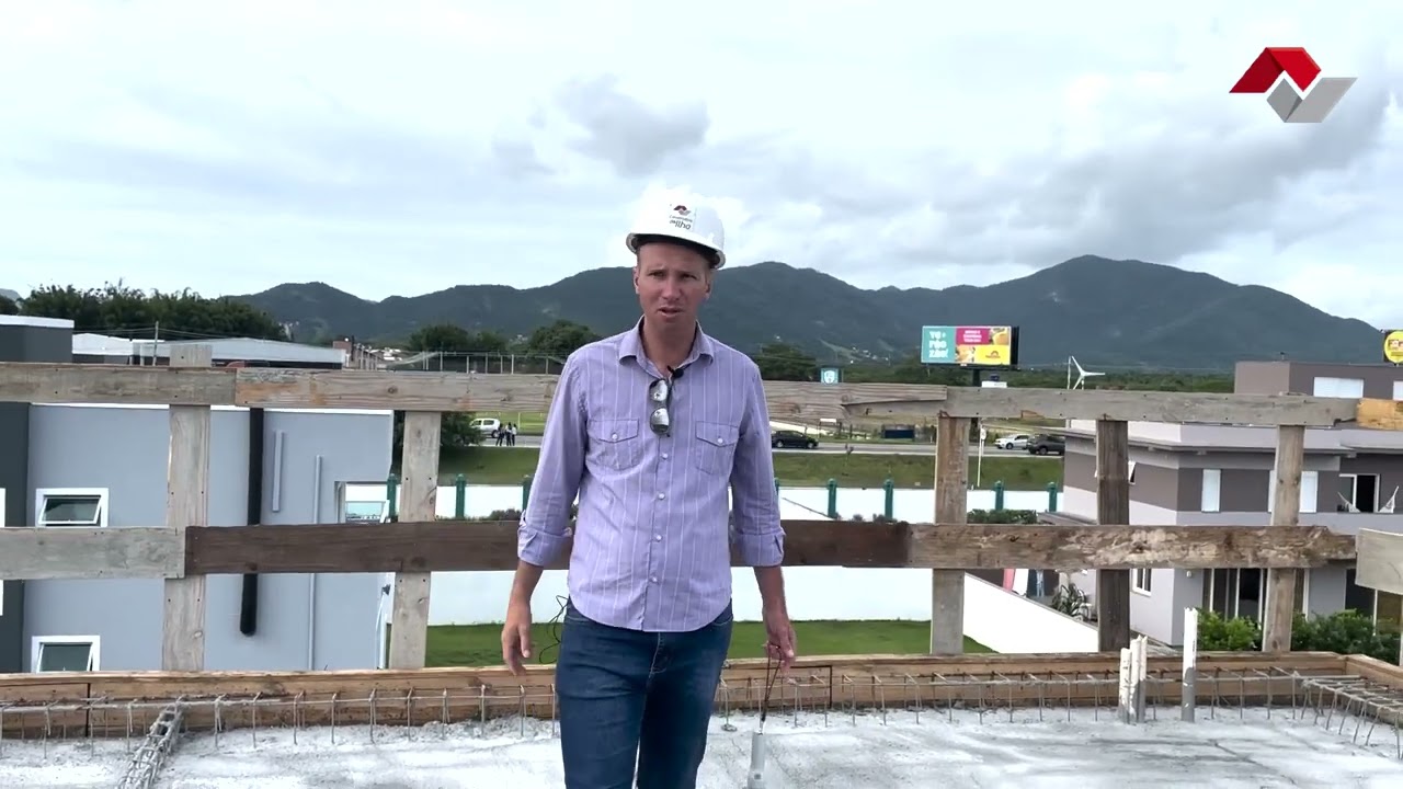 Laje de cobertura concretada, CASA TA