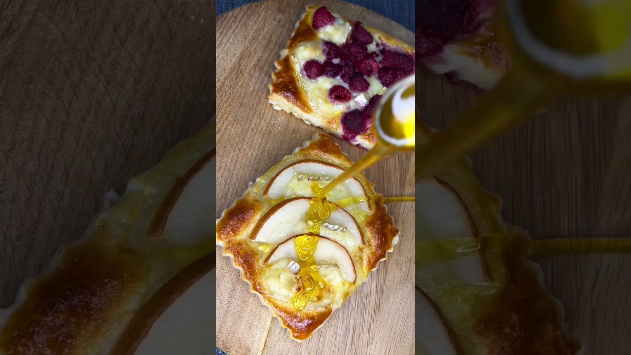 Crispy Pear & Brie Puff Pastry Recipe 