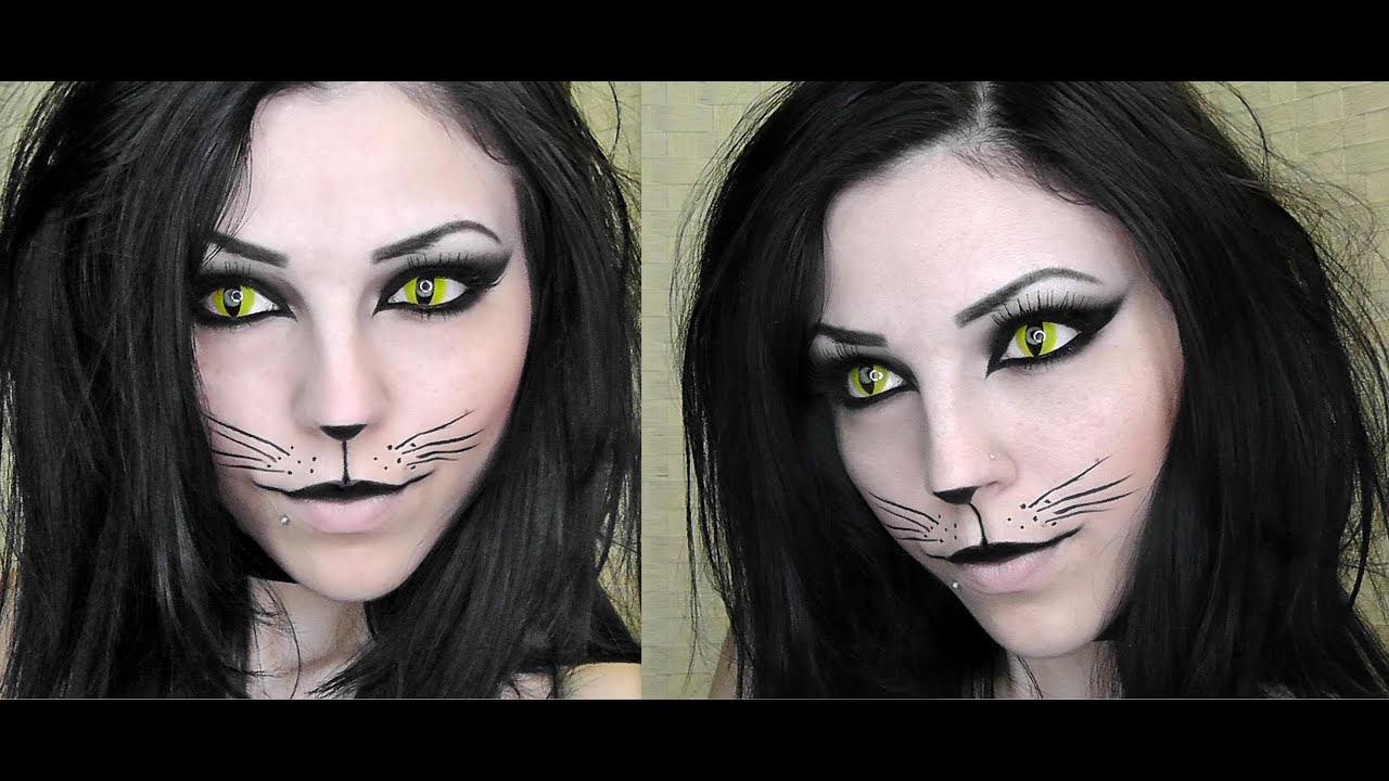 Sexy Black Cat | Halloween Makeup