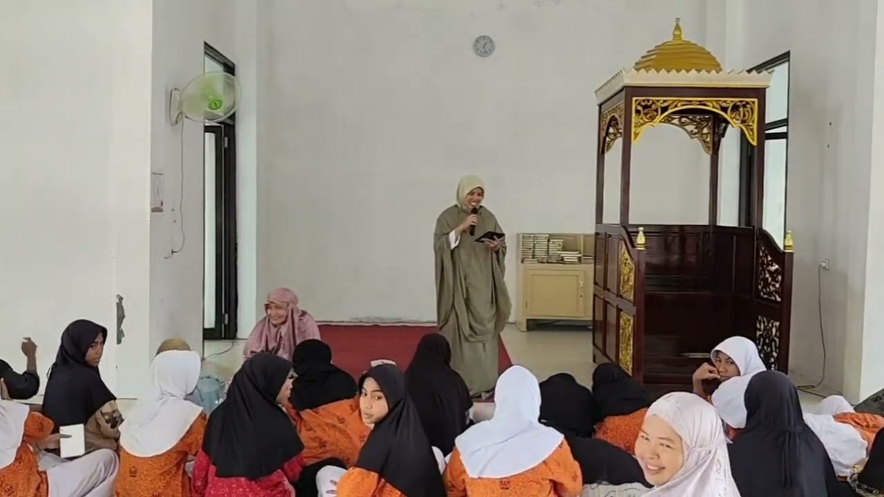 PSBN SMPN Unggulan Saruma di Bulan Ramadhan, Kultum oleh Ibu Diana Zulita, M.Pd.