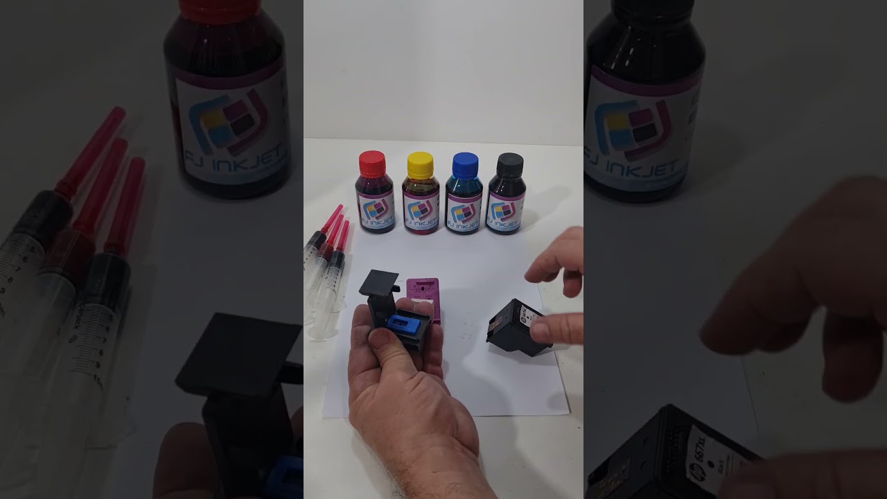 Veja Como é Fácil Recarregar Cartucho 667 Preto  