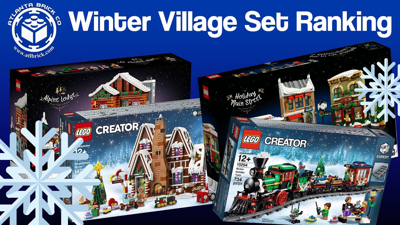 Ranking Every LEGO® Winter VIllage Set! BTS: 156.