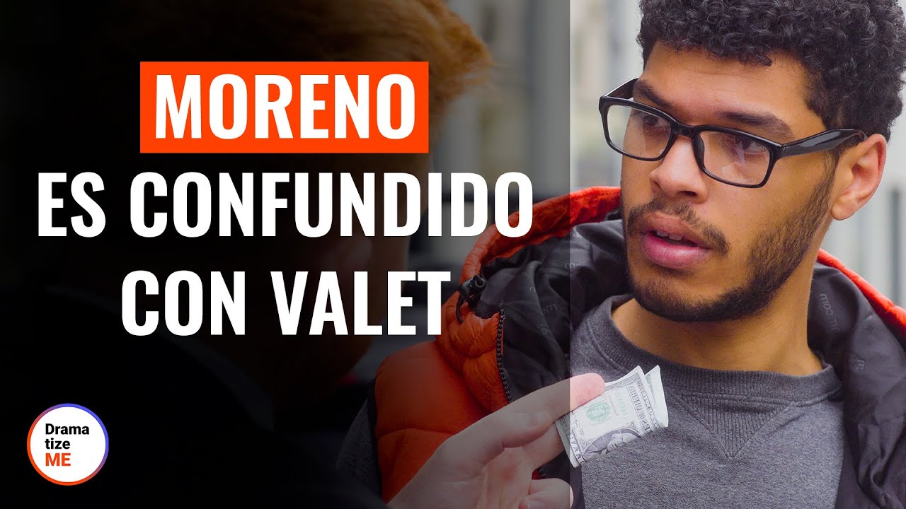 Hombre Moreno Es Confundido Con Aparcacoches | @DramatizeMe Español