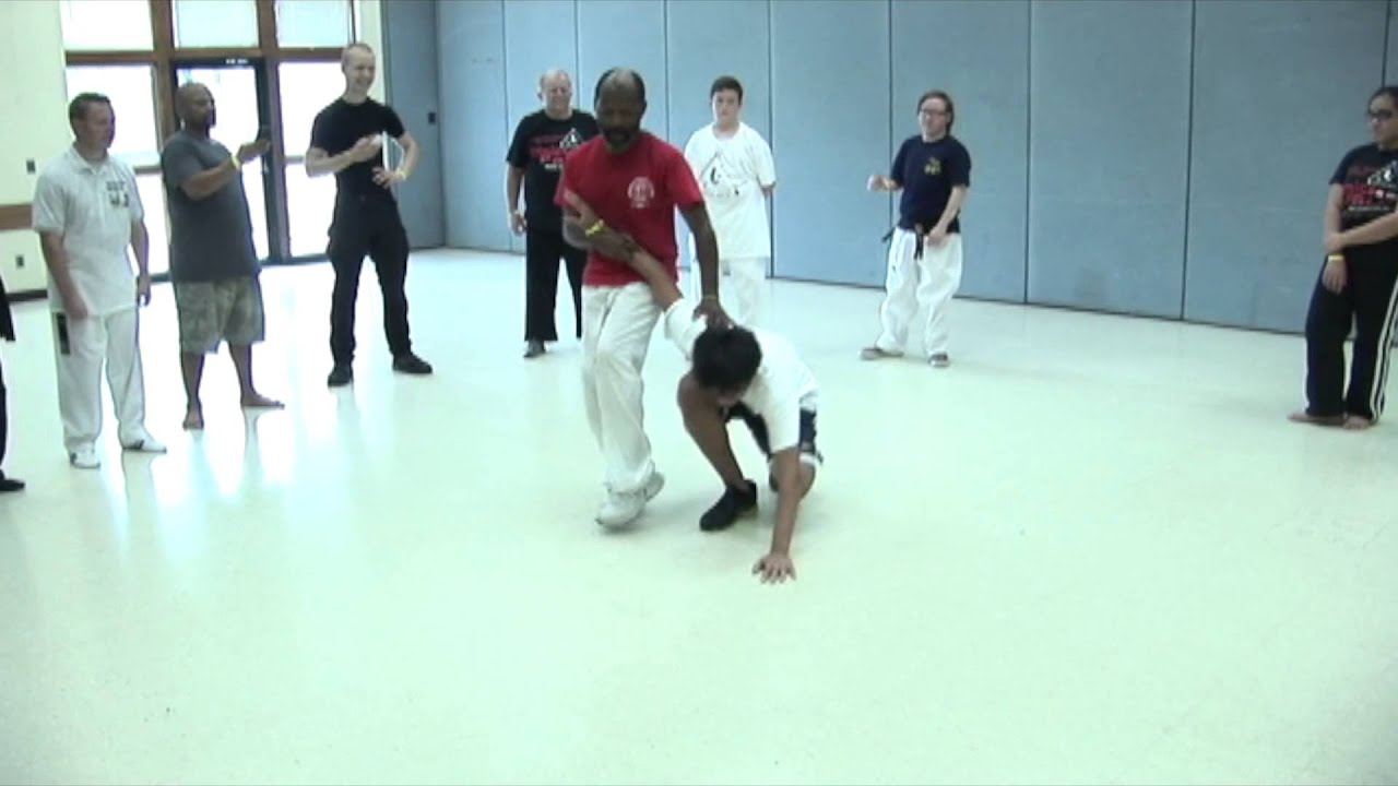 Ken Moody Demonstrates Saki (African Martial Arts) Techniques
