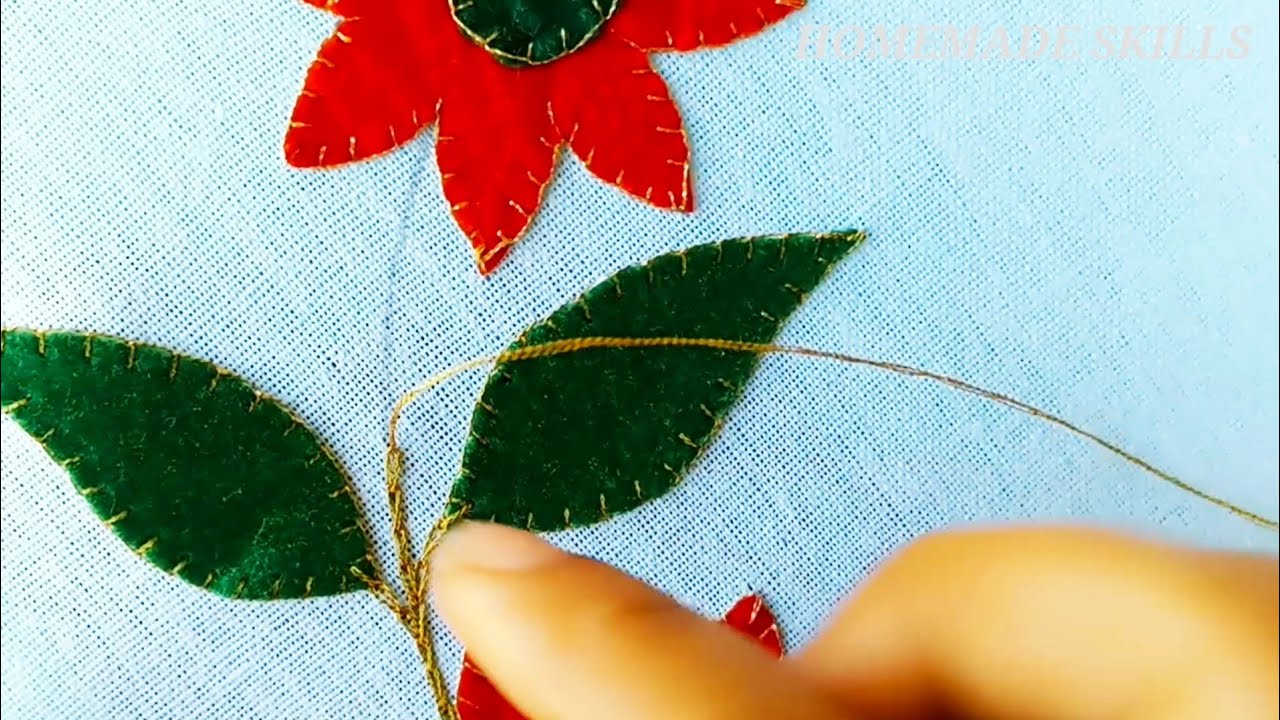 Beautiful Pillow Cover Design| वेलवेट से बना तकिया कढ़ाई डिजाइन|Pillow Cover| Embroidery|Handcraft