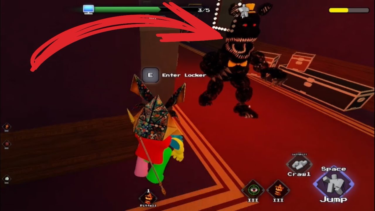 Fighting against a Nightmare Companion Bear is tense - Five Nights Hunted