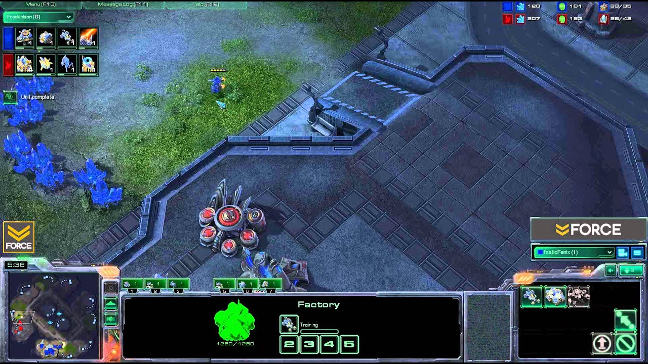 StarCraft 2 - [T] Blue Flame Hellion Drop TvP - Strategy