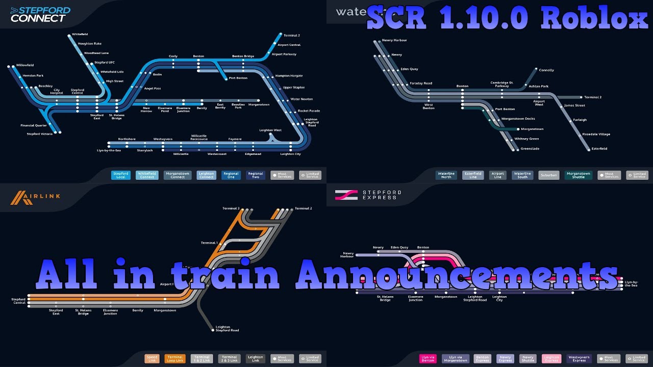 All in train Announcements | SCR 1.10.0 Roblox